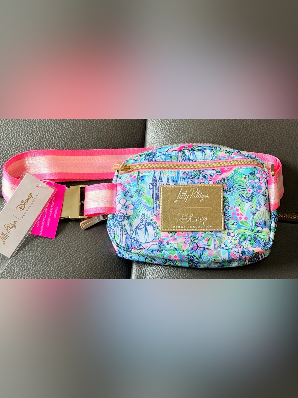 Lilly Pulitzer x Disney Cinderella Belt Bag